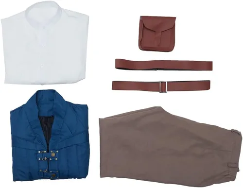 Vista 7 de SFWXCOS Disfraz de cosplay de Flynn Rider enredado para hombre