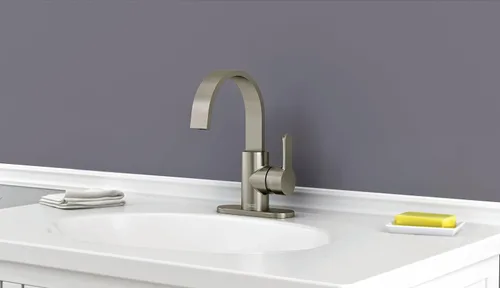 Vista 2 de American Standard 2003121CA.295 Lycos - Grifo de baño, níquel cepillado