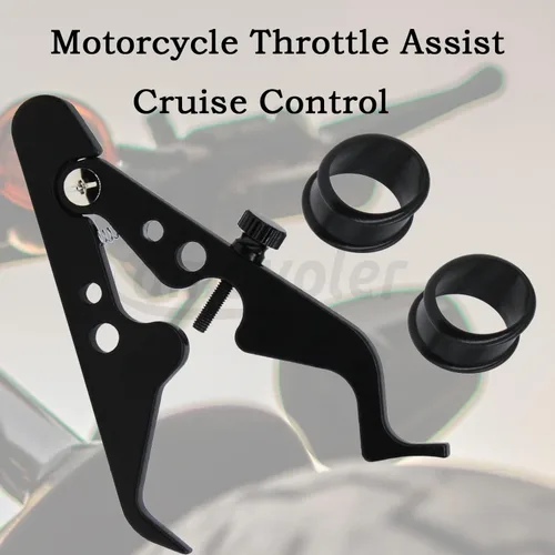 Vista 3 de Bloqueo universal del acelerador de la motocicleta Control de crucero de la motocicleta Asistencia del acelerador de la motocicleta Aluminio