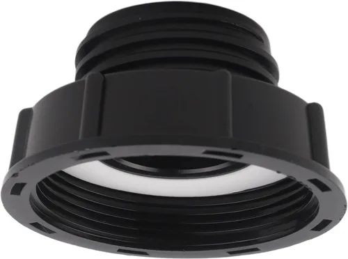 Vista 8 de Adaptador de tanque IBC de rosca de contrafuerte S80 hembra a S60 macho de 3 a 2 pulgadas, reductor de plástico de pared gruesa resistente a