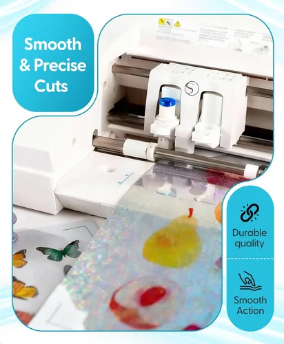 Vista 3 de Silhouette America SILH PREM Cameo 3 cuchillas, 90 x 5.3 x 2.8, blanco
