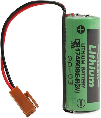 Vista 2 de YICUAA (30 unidades) CR17450SE-R / A98L-0031-0012 Batería de 3 V 2500 mAh para FANUC A98L-0031-0012 para batería Sanyo CR17450SE-R CR17450-17450 PLC
