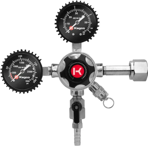Vista 2 de Kit de conversión Kegerator de montaje en puerta definitivo con kit de limpieza sin enjuague - Sin tanque