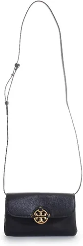 Vista 7 de Tory Burch Miller - Bolso bandolera de cuero para mujer, color marrón, talla S, Ocre claro