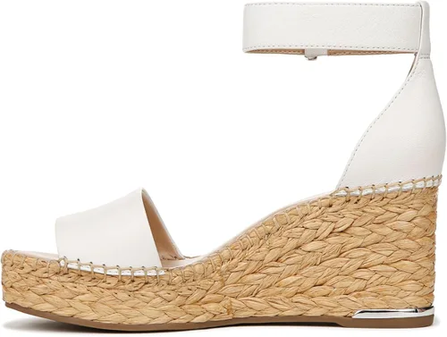 Vista 33 de Franco Sarto Sandalias de cuña Clemens Raffia para mujer Raffia Beige