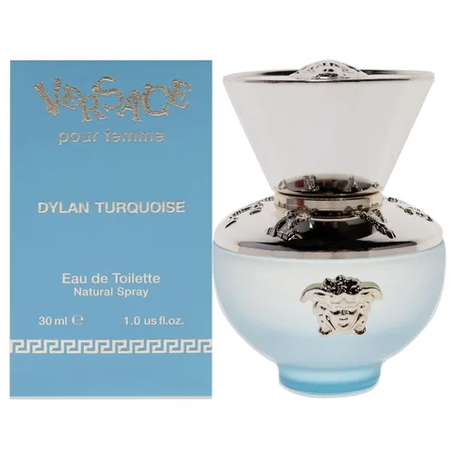 Vista 5 de Versace Dylan Turquoise Pour Femme 3.4 oz Eau de Toilette Spray