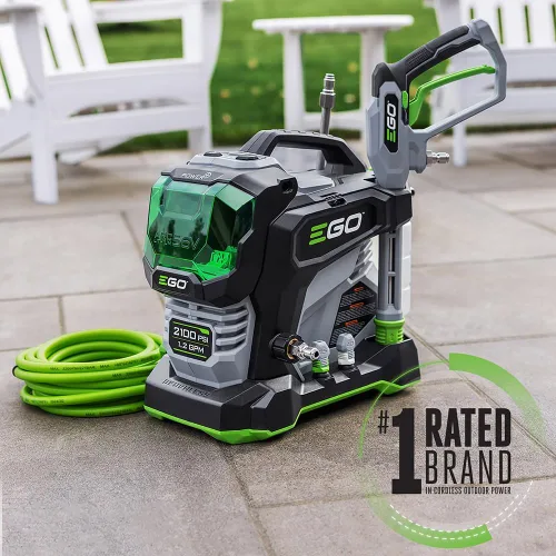 Vista 2 de EGO Power+ Lavadora a presión eléctrica, lavadora a presión de 2100 PSI, batería y cargador no incluidos - HPW2100