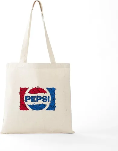 Vista 110 de CafePress Pepsi Tote Bag Bolsa de lona natural, bolsa de compras de tela, Caqui