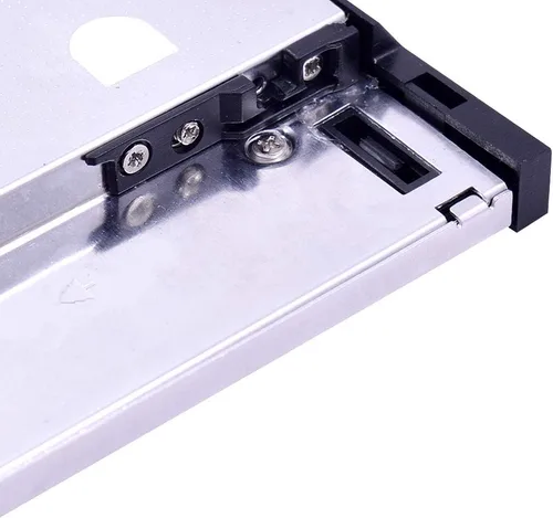 Vista 5 de 0.500 in Universal SATA 2nd HDD/SSD Caddy para Lenovo ThinkPad T420, T430, T510, T520, T530, W510, W520, W530 – Reemplaza tu bahía óptica de CD/DVD