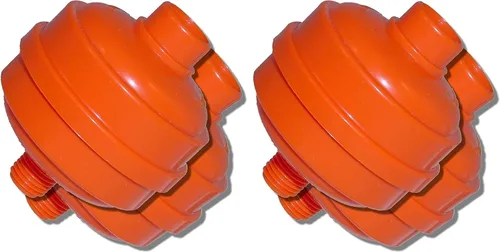 Vista 6 de Motor Guard D-12-2 Filtro de pistola pulverizadora desechable, paquete de 2