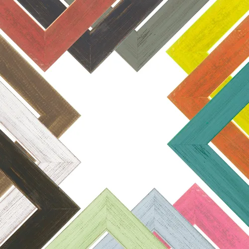 Vista 6 de Millbrook Collection - Portarretratos de madera country chic, paquete de 3, 8 x 10 pulgadas, color rojo Alabama, estrecho, molduras de madera maciza