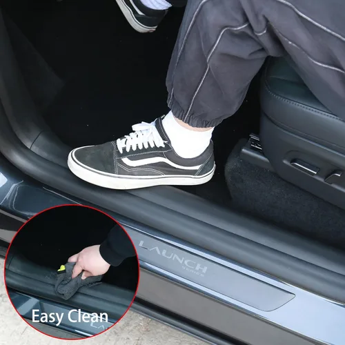 Vista 10 de Protector de umbral de puerta para Tesla Model Y Juniper 2025 2026