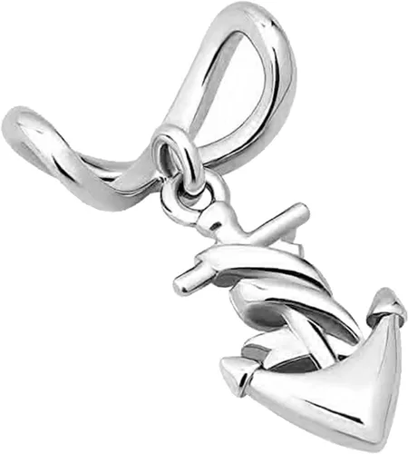 Vista 2 de KunBead Anchor Faith Hope Love Infinity - Colgantes compatibles con pulsera Pandora, collar, joyería de cumpleaños