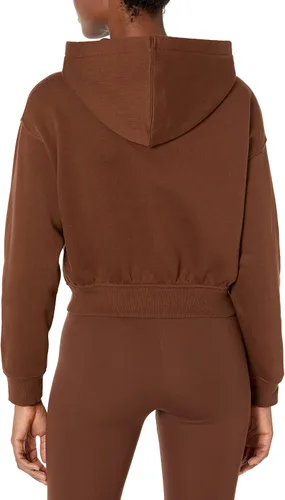 Vista 2 de Tienda Essentials Sudaderas con capucha para mujer, sudadera corta (disponible en tallas extragrandes)