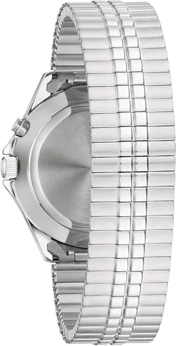 Vista 3 de Caravelle Traditional Quartz Mens Stainless Steel Expansion Light Up