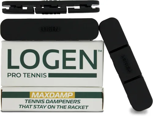 Vista 7 de LOGEN Amortiguador de Tenis – Se queda en la raqueta – Pack de 3 amortiguadores de raqueta de tenis – Absorbe golpes y vibraciones de tenis