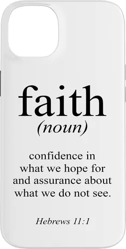 Vista 15 de Religious Jesus Christian Faith Definition Hebrews 11:1 Case for iPhone 17