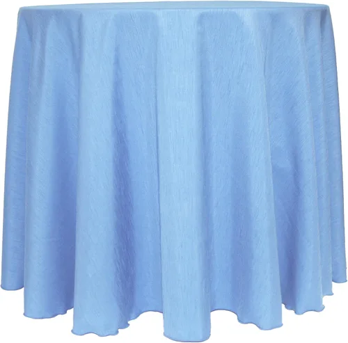 Vista 52 de Mantel reversible de satén Shantung de Ultimate Textile Majestic 96" redondo, Satin, Paquete de 2