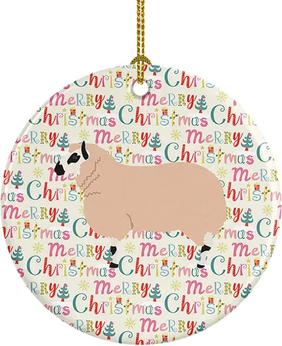 Vista 70 de Caroline's Treasures Adorno de cerámica de avestruz común para árbol de Navidad, decoración colgante para el hogar, Navidad, vacaciones, fiesta