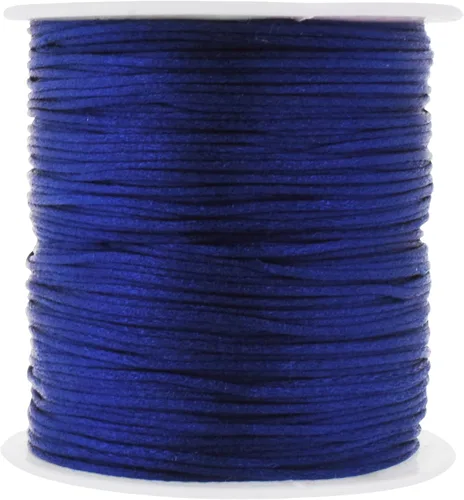 Vista 85 de Mandala Crafts Cordón de satén de cola de rattail de 0.02 in para nudos chinos de macramé