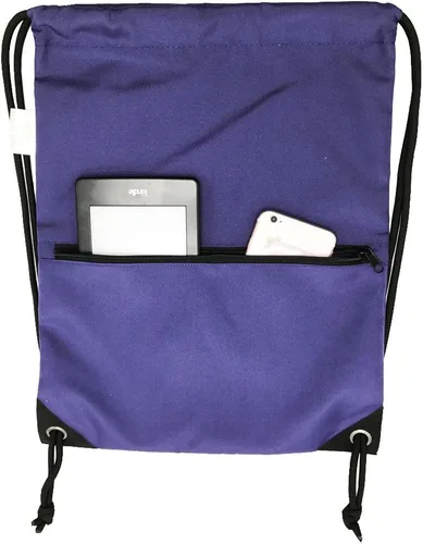 Vista 7 de HOLYLUCK - Mochila, bolsa deportiva con cordón ajustable para gimnasio
