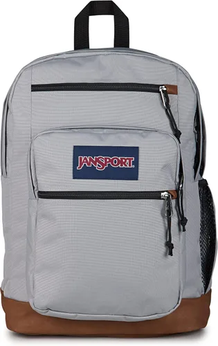 Vista 30 de JanSport Mochila genial con funda para laptop de 15 pulgadas, mochila grande para computadora con 2 compartimentos, correas ergonómicas, Negro