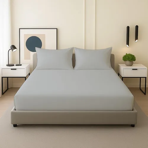 Vista 9 de Juego de sábanas tamaño individual, 100% microfibra suave, 3 piezas con sábana bajera y fundas de almohada, bolsillo profundo para colchones