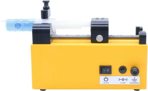 Vista 5 de Serie IPS, bomba de jeringa IPS-12, modo de infusión, capacidad de inyector único para veterinario, laboratorio y uso de investigación, bomba