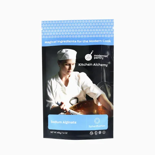 Vista 8 de Alginato de Sodio Puro (Gastronomía Molecular) ⊘ Sin GMO Vegano Certificado Kosher OU - 50 g/2 oz