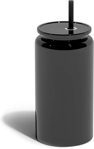 Vista 18 de Paquete de 6 vasos de 16 onzas, vaso aislado con popote, vaso de café