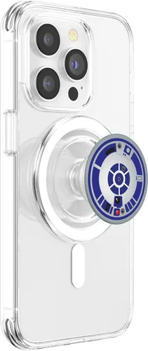 Vista 4 de Star Wars R2-D2 Dome Top PopSockets PopGrip: agarre intercambiable para teléfonos y tabletas PopSockets MagSafe PopGrip para iPhone