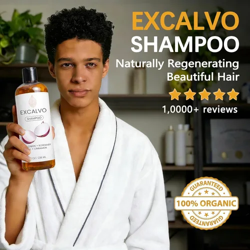 Vista 2 de Champú, champú de cebolla para el crecimiento del cabello, con aceite de romero, cebolla roja, canela, previene eficazmente la pérdida de cabello