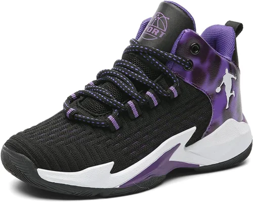 Vista 15 de Zapatos deportivos de baloncesto antideslizantes 3 negro