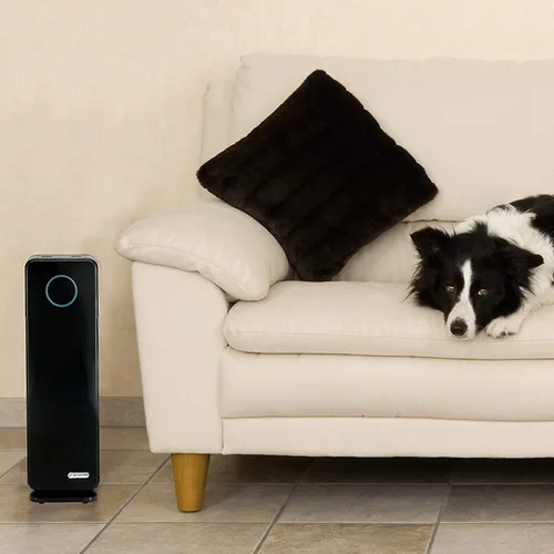 Vista 9 de Germ Guardian - Purificador de aire con filtro HEPA verdadero, desinfectante de luz UV, elimina gérmenes, purificador de aire para el hogar