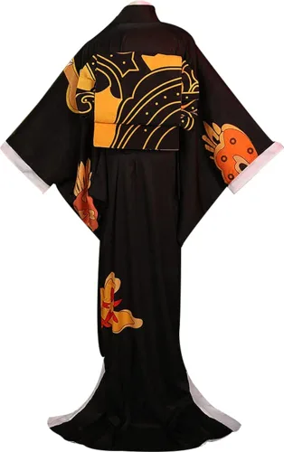 Vista 2 de Ngchaya - Disfraz de cosplay para Demon Slayer Kimetsu No Yaiba Kibutsuji Muzan