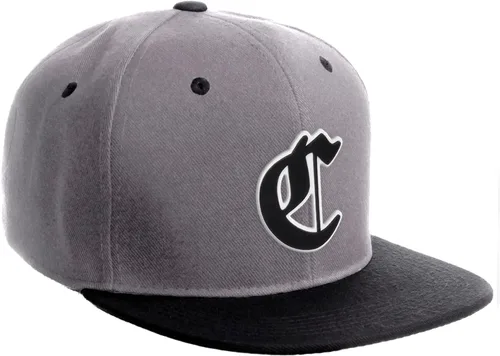 Vista 1040 de Daxton Gorra clásica con visera de billete plano con letras del alfabeto inglés antiguo de la A a la Z