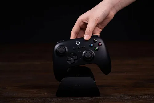 Vista 6 de 8Bitdo Ultimate 2.4G Wireless Controller, Hall Effect Joystick Update, Gaming Controller with Charging Dock for PC, Android, Steam Deck & Apple