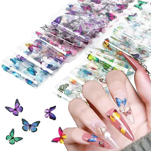 Vista 19 de Calcomanías de arte de uñas para el día de San Valentín, calcomanías de transferencia de arte de uñas, suministros de uñas, labios rosas, corazón