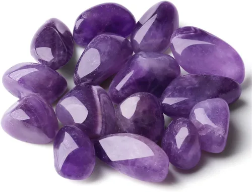 Vista 8 de YATOJUZI 10 cristales curativos naturales mezclados a granel, piedras de bolsillo pulidas para energía, reiki, volteo, cabaña, equilibrio
