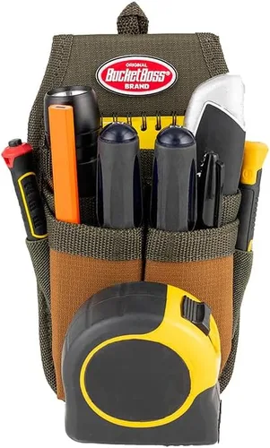 Vista 3 de Bucket Boss Funda para herramientas de cuatro barriles con solapa para caber instantáneamente sobre un cinturón o en un bolsillo de pantalones