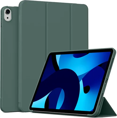Vista 13 de Funda para iPad (A16) de 11ª generación de 11 pulgadas 2025/iPad de 10.9 pulgadas 2022, encendido y apagado automático, compatible con Touch ID