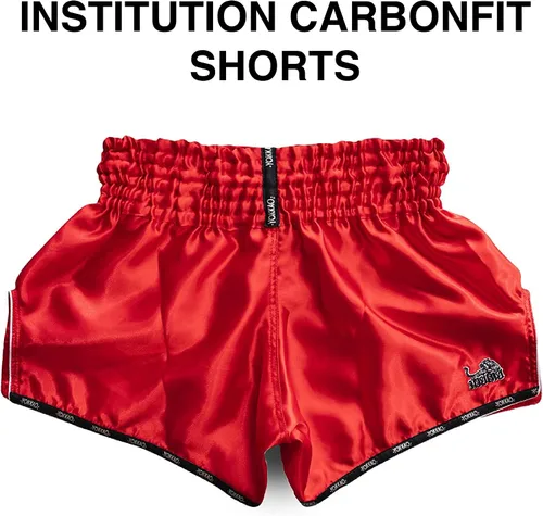 Vista 2 de YOKKAO Pantalones cortos de boxeo Muay Thai para hombres y mujeres Pantalones cortos de satén premium para atletas Ideal para entrenamiento