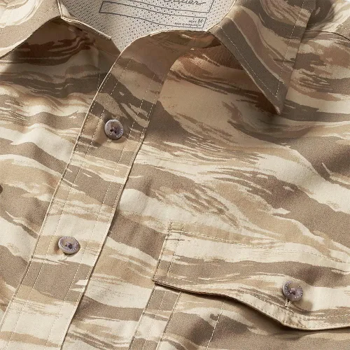 Vista 3 de Eddie Bauer Camiseta de manga corta Pro Creek para hombre - Estampado