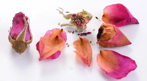 Vista 3 de TooGet Fragante Pétalos de Rosa Naturales, Capullos de Rosa Roja Orgánicos, Flores Secas al Por Mayor, Grado Alimentario Culinario - 4 Onzas