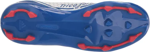 Vista 4 de adidas Tenis de fútbol de tierra firme unisex para niños, BlancoTeam Colleg RedTeam Royal Blue, 4.5 Big Kid