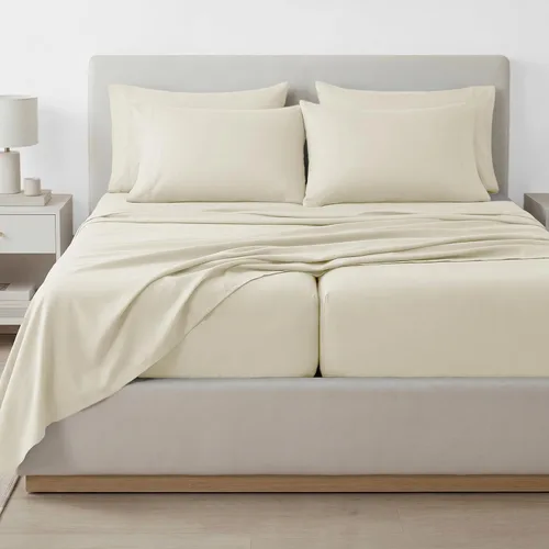 Vista 16 de Southshore Fine Living, Inc. Juego de sábanas de 4 piezas, 21 pulgadas de profundidad con sábana bajera, microfibra suave, sábana encimera de gran