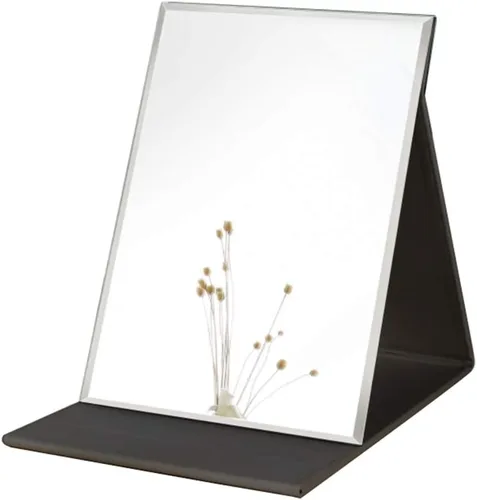 Vista 11 de Zcooooool Espejo portátil grande Super HD - Ángulo de soporte múltiple de mano libre/portátil/mesa plegable 10x7 pulgadas Blanco