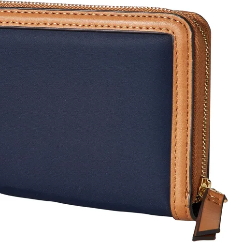 Vista 4 de Tommy Hilfiger Julia - Cartera grande de nailon con cremallera para mujer