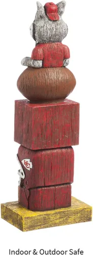 Vista 2 de Team Sports America Totem Tiki Totem Unisex de la NFL, Multicolor