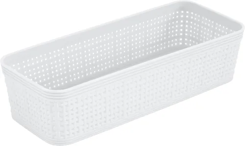Vista 11 de Simplify Juego organizador de 6 piezas Contenedores de varios tamaños Multiuso Oficina Escritorio Dormitorio Baño Cesta